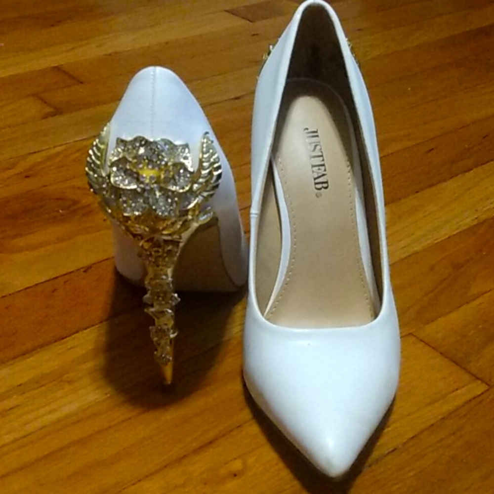 White heels